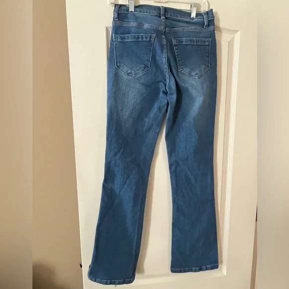 Kensie Medium Wash Jeans High Rise Bootcut “The Tessa” Women’s Size 2 - Picture 3 of 14